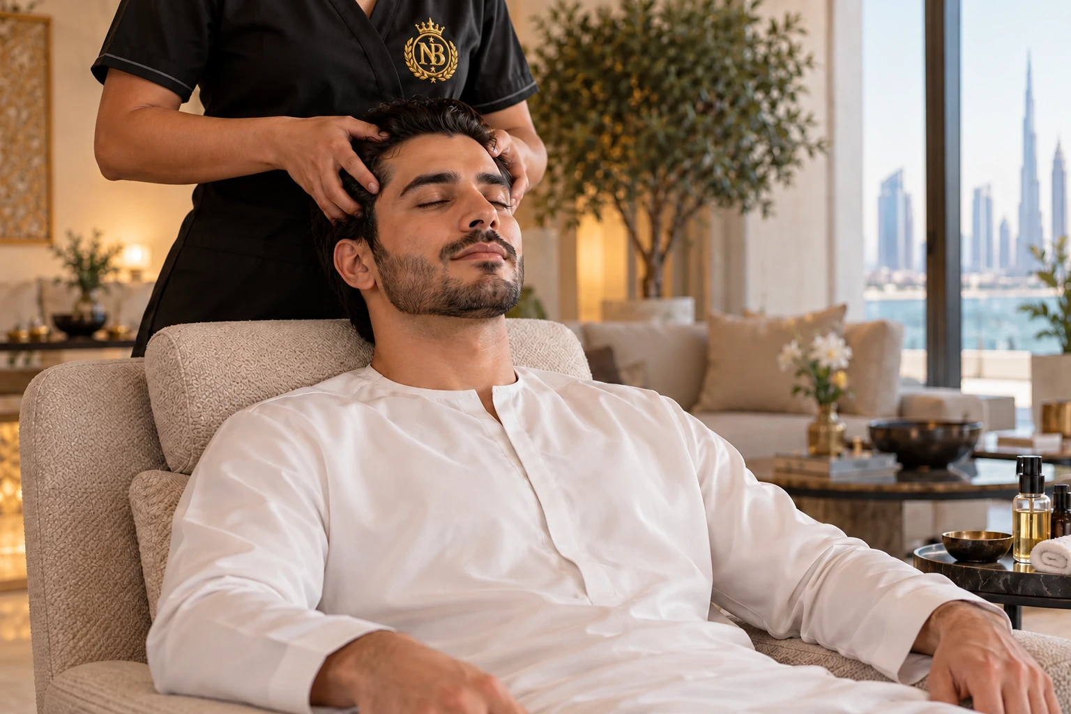 Head Massage representative home service